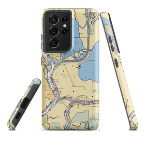 Lake End Park Marina (Amelia, LA) NOAA Chart Samsung Phone Case