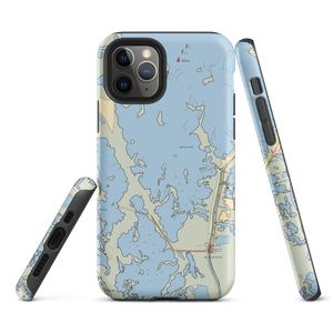 T-Irv's Marina (Dulac, LA) NOAA Chart  Tough iPhone Case