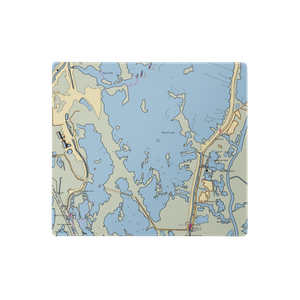 T-Irv's Marina (Dulac, LA) NOAA Chart  Gaming Mouse Pad