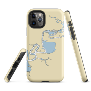 Bridge Point Yacht Center (Westlake, LA) NOAA Chart  Tough iPhone Case