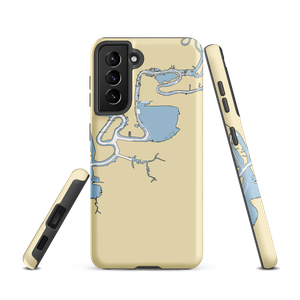 Nalmar Landing (Westlake, LA) NOAA Chart Samsung Phone Case