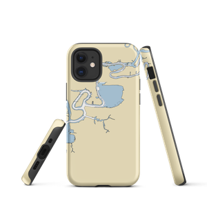 Bowtie Marina (Lake Charles, LA) NOAA Chart  Tough iPhone Case