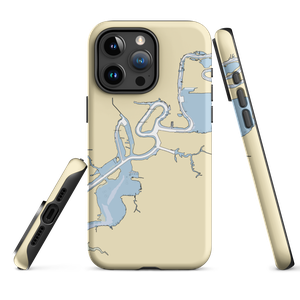 Golden Nugget Lake Charles Marina (Westlake, LA) NOAA Chart  Tough iPhone Case