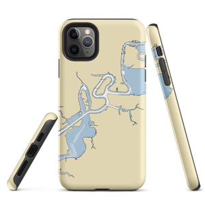 Golden Nugget Lake Charles Marina (Westlake, LA) NOAA Chart  Tough iPhone Case