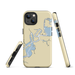 Golden Nugget Lake Charles Marina (Westlake, LA) NOAA Chart  Tough iPhone Case