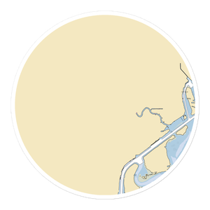 Global Marina (Westlake, LA) NOAA Chart Sticker