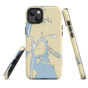 Calcasieu Point Landing (Lake Charles, LA) NOAA Chart  Tough iPhone Case