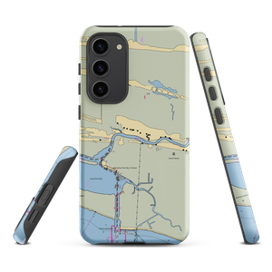 Larry's Seafood and Marina (Creole, LA) NOAA Chart Samsung Phone Case