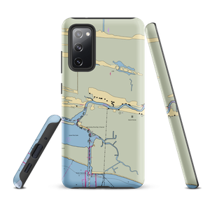 Larry's Seafood and Marina (Creole, LA) NOAA Chart Samsung Phone Case