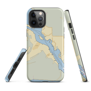 Sabine Pass Port Authority (Port Arthur, TX) NOAA Chart  Tough iPhone Case