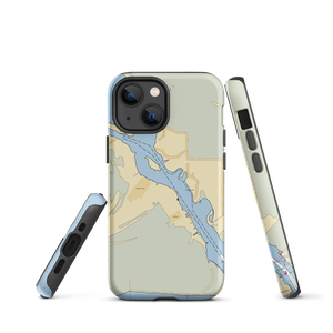 Sabine Pass Port Authority (Port Arthur, TX) NOAA Chart  Tough iPhone Case