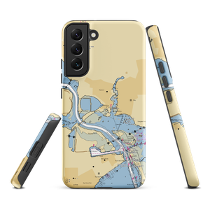 Bayland Marina (La Porte, TX) NOAA Chart Samsung Phone Case