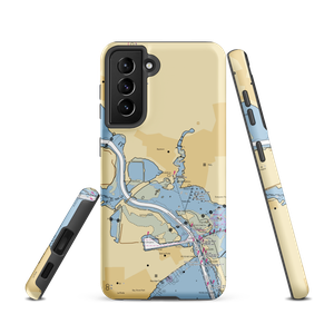 Bayland Marina (La Porte, TX) NOAA Chart Samsung Phone Case