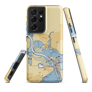 Bayland Marina (La Porte, TX) NOAA Chart Samsung Phone Case