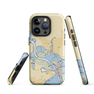 Bayland Marina (La Porte, TX) NOAA Chart  Tough iPhone Case