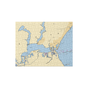 MarineMax Houston (League City, TX) NOAA Chart Jigsaw Puzzle