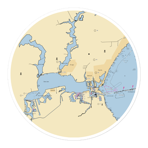 MarineMax Houston (League City, TX) NOAA Chart Sticker