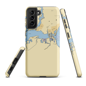 Waterford Harbor Yacht Club (League City, TX) NOAA Chart Samsung Phone Case