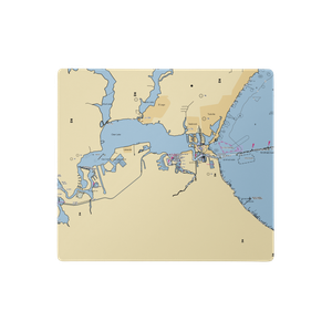 Waterford Harbor Yacht Club (League City, TX) NOAA Chart  Gaming Mouse Pad