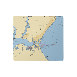 Lakewood Yacht Club (League City, TX) NOAA Chart  Gaming Mouse Pad