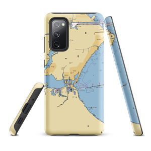 Blue Dolphin Yachting Center (League City, TX) NOAA Chart Samsung Phone Case