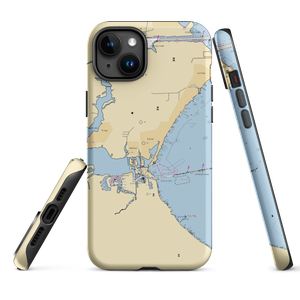 Blue Dolphin Yachting Center (League City, TX) NOAA Chart  Tough iPhone Case