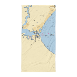 Blue Marlin Fuel Dock (League City, TX) NOAA Chart Towel