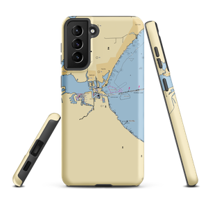 Portofino Harbour Marina & Yacht Club (League City, TX) NOAA Chart Samsung Phone Case