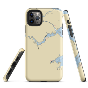 Waterman's Harbor Marina (Texas City, TX) NOAA Chart  Tough iPhone Case