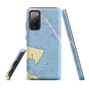 San Leon Marina (Bacliff, TX) NOAA Chart Samsung Phone Case