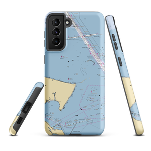 San Leon Marina (Bacliff, TX) NOAA Chart Samsung Phone Case