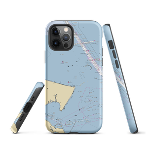 San Leon Marina (Bacliff, TX) NOAA Chart  Tough iPhone Case