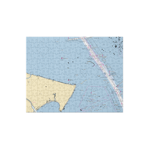 San Leon Marina (Bacliff, TX) NOAA Chart Jigsaw Puzzle