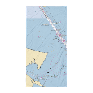 San Leon Marina (Bacliff, TX) NOAA Chart Towel