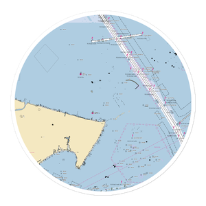 San Leon Marina (Bacliff, TX) NOAA Chart Sticker