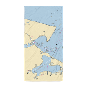 Topwater Grill (Bacliff, TX) NOAA Chart Towel