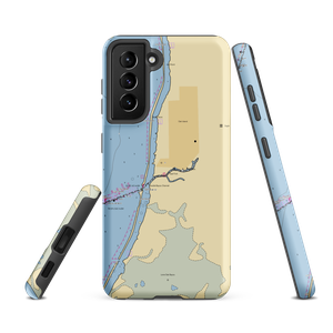 Oak Island Lodge (Hankamer, TX) NOAA Chart Samsung Phone Case