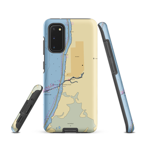 Oak Island Lodge (Hankamer, TX) NOAA Chart Samsung Phone Case