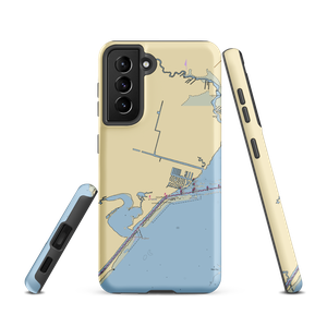 Harborwalk Yacht Club & Marina (Galveston, TX) NOAA Chart Samsung Phone Case