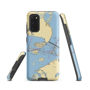 Teakwood Marina (Galveston, TX) NOAA Chart Samsung Phone Case