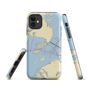 Teakwood Marina (Galveston, TX) NOAA Chart  Tough iPhone Case