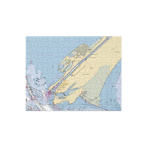 Laguna Harbor (Friendswood, TX) NOAA Chart Jigsaw Puzzle