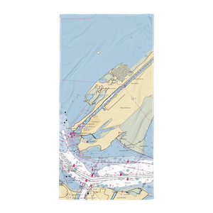 Laguna Harbor (Friendswood, TX) NOAA Chart Towel