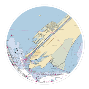 Laguna Harbor (Friendswood, TX) NOAA Chart Sticker