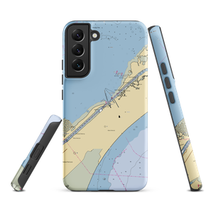 Bolivar Yacht Basin (Port Bolivar, TX) NOAA Chart Samsung Phone Case