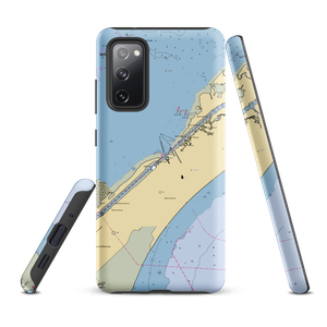 Bolivar Yacht Basin (Port Bolivar, TX) NOAA Chart Samsung Phone Case