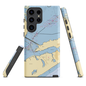 Pier 77 Marina Service (Galveston, TX) NOAA Chart Samsung Phone Case