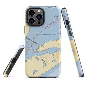 Pier 77 Marina Service (Galveston, TX) NOAA Chart  Tough iPhone Case