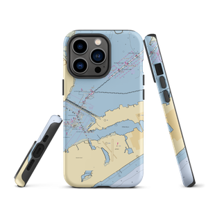 Pier 77 Marina Service (Galveston, TX) NOAA Chart  Tough iPhone Case