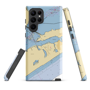 Lakewood South (Galveston, TX) NOAA Chart Samsung Phone Case